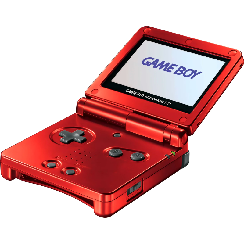 Red Gameboy SP renewed