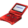 Red Gameboy SP renewed